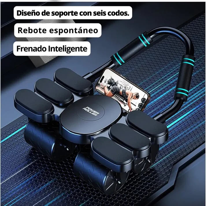 Rueda abdominal automática
