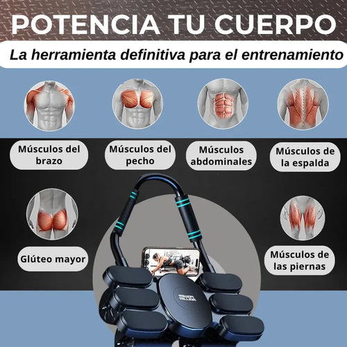Rueda abdominal automática