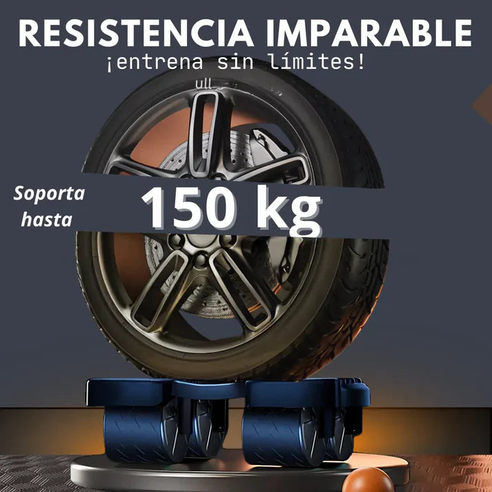 Rueda abdominal automática